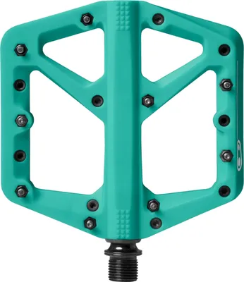 Obrázok produktu pre CRANKBROTHERS Pedále - STAMP 1 LARGE - tyrkysová