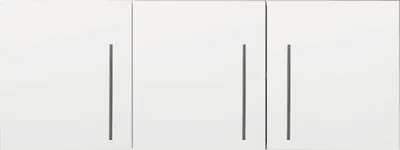 Produktbild von Stengel-Küchen Hängeschrank Premiumline BxTxH 150 x 34 x 56 cm weiß glänzend vormontiert Anschlag rechts 3015010000100