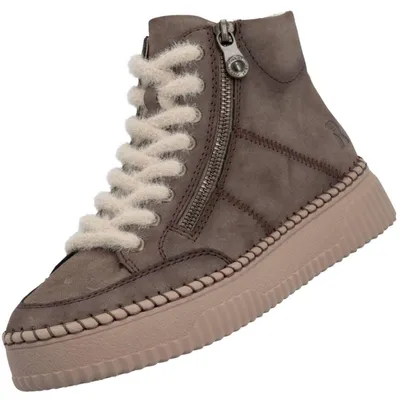 Produktbild von Rieker Damen High Top Sneaker Braun