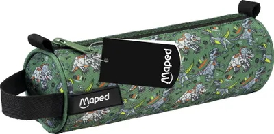 Obrázok produktu pre Maped – puzdro na ceruzky s motívom dinosaurov, zelené/čierne