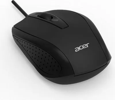 Produktbild von Acer HP.EXPBG.008, Beidhändig, Optisch, USB Typ-A, 1200 DPI, Schwarz