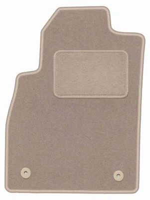 Imagen del producto de Alfombrilla conductor de moqueta para Opel Astra J 2009-2015 (hatchback/sedán/familiar) – 1 pieza, beige, a medida – Wielganizator LUX