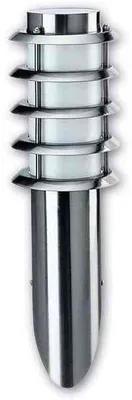 Produktbild von 4563 Raster Edelstahl Gartenleuchte Fackelleuchte