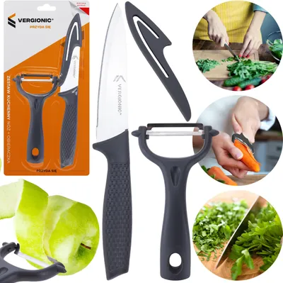 Obrázok produktu pre Vergionic 7599 Kuchynský nôž + škrabka