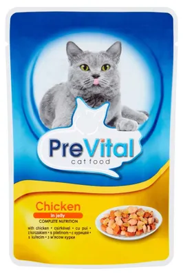 Obrázok produktu pre PREVITAL Kuracie mäso v želé mokré krmivo pre mačky 100g