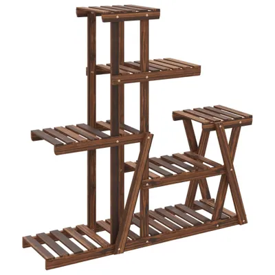 Produktbild von vidaXL Blumenständer 95x25x96 cm Massivholz Tanne