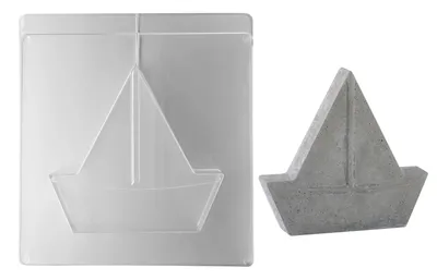 Produktbild von Gießform: Segelboot, 19x18cm, Tiefe 4cm