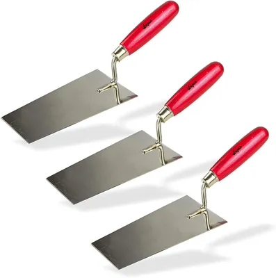 Produktbild von Putzkelle Maurerkelle Glättkelle Kelle Spachtel Putzerkelle Kellen Set 3-tlg.