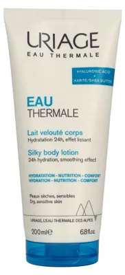Image de Uriage - Eau Thermale Lait Corporel Soyeux (Peaux Sèches et Sensibles) - Lait Corporel Soyeux 200ml