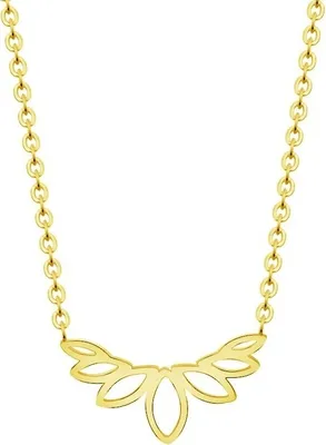 Produktbild von Halskette Elvio - Elegante Goldkette für empfindliche Haut KP21138