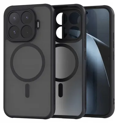 Zdjęcie produktu dla Etui magnetyczne do MagSafe SPACECASE Hybrid Mag do Xiaomi 17T Czarny