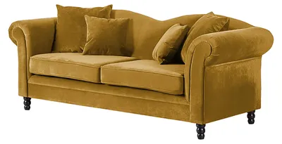 Produktbild von home24 3-Sitzer Sofa - Samt