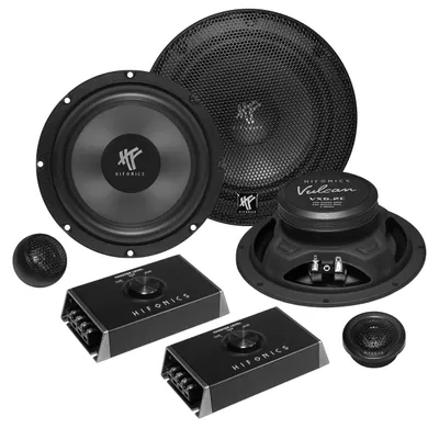 Immagine prodotto di Hifonics Vulcan VX6.2C - Altoparlante a sistema composito da 16,5 cm