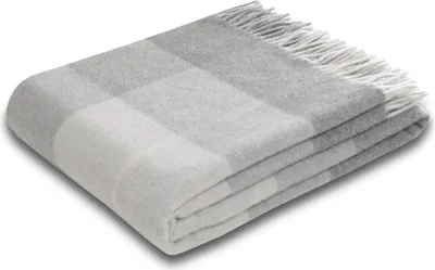 Produktbild von Biederlack Kaschmirplaid Farbe Quito Grey Größe 130 x170 cm