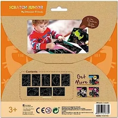 Produktbild von AVENIR Scratch Art - Dinosaurus