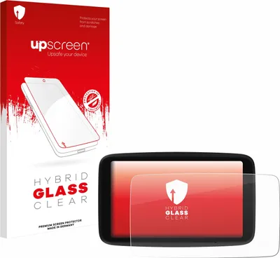 Produktbild von upscreen Schutzglas für TomTom Go Navigator 6 (2. Generation) Schutzfolie Panzer Folie Glas Display Schutz klar
