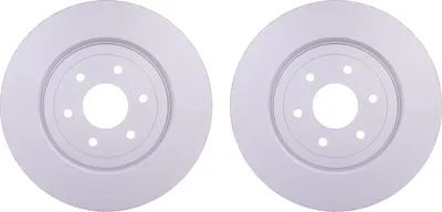 Produktbild von 2 Bremsscheiben innenbelüftet Ø 68 mm 28 mm HELLA für u.a. NISSAN NAVARA