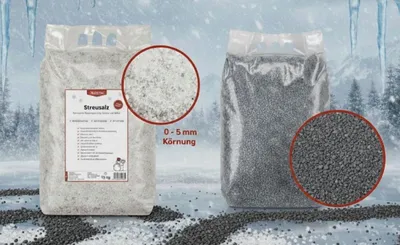 Produktbild von 15 kg Streusalz + 15 kg Streusplitt 2-5 mm