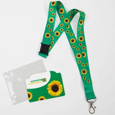 Immagine prodotto di Portachiavi con supporto per badge identificativo