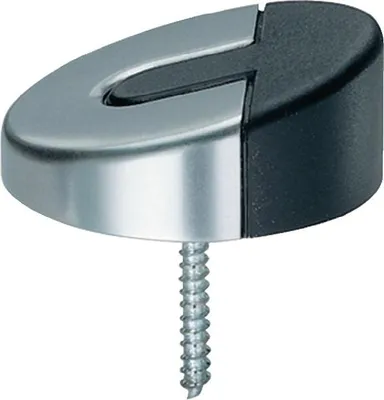 Produktbild von FSB Bodentürpuffer 3816 Durchmesser 60mm Aluminium F1 naturfarben Höhe vorne 25mm hinten 9mm - 0 38 3816 00000 0105