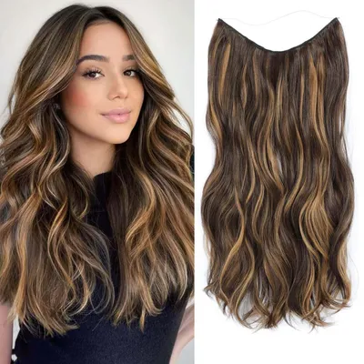 Obrázok produktu pre Syntetické vlasové prídavky dĺžky 50 cm s klipsami