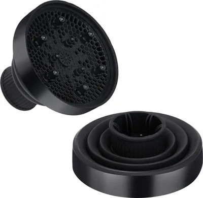 Produktbild von Faltbar Diffusor Föhn Tragbar Diffuser Haare Dauerhaft Diffusor Föhn Aufsatz Professional Diffuser Haare Locken Diffusor Aufsatz für Jeden Föhn Diffuser Hairdryer für Die Meisten Haartrockner
