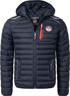 Productafbeelding van Geographical Norway WY6358H/GN-MARINE: Herenquiltjas in donkerblauw