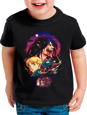 Produktbild von A.N.T. Colossal Strength Kinder T-Shirt attack anime japan manga on titan aot