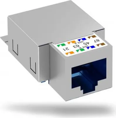 Obrázek produktu pro Připojovací modul Cat.6 stíněný - RJ45 8 (8) konektor ASM-C6 G
