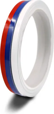 Produktbild von 3er Set 10m Zierstreifen 5mm für Auto Landesfarben Serbien Rot Blau Weiß