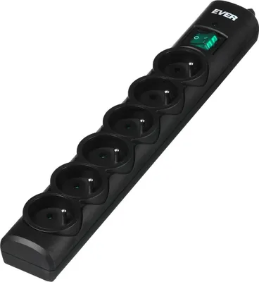 Produktbild von Ever Optima 3m Schwarz 6 AC-Ausgänge 250 V