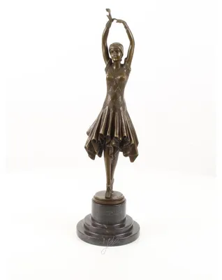 Productafbeelding van Bronzen beeld genaamd "miss kita"