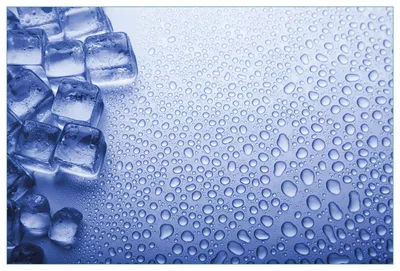 Produktbild von Wallario Küchenrückwand aus Glas, Größe: 90 x 60 cm, Motiv: Wassertropfen auf Glas | Spritzschutz | abwischbar | pflegeleicht | in