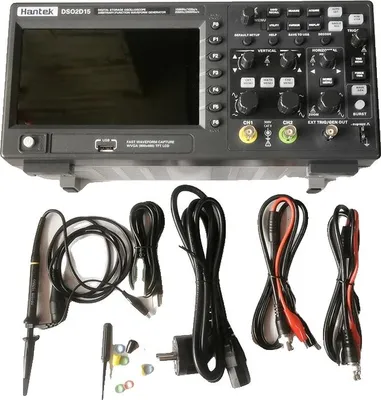 Obrázek produktu pro Digitální osciloskop, 2 kanály, šířka pásma 150 MHz, DSO2D15