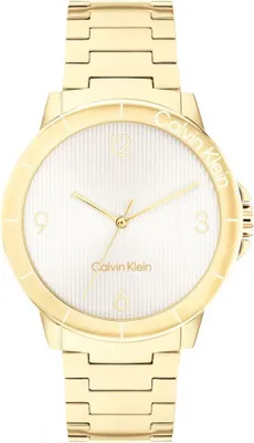 Imagen del producto de Reloj de mujer CALVIN KLEIN 25100023, color dorado, estilo moderno