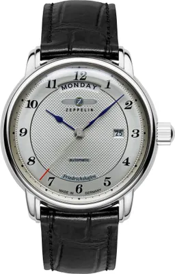 Zeppelin 8562-4 Herrenuhr Automatik Friedrichshafen mit Lederband 1