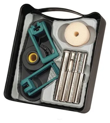 Produktbild von wolfcraft GmbH 8771000, Bohrer, Set, Edelstahl, Box, 5, 4, 5, 6, 8, 10 mm
