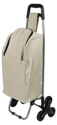 Obrázok produktu pre DOCHTMANN Nákupný vozík s izotermickou taškou 35 x 92 x 28 cm, béžový, 32 l