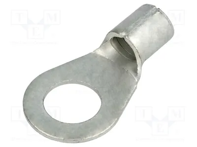 Immagine prodotto di Connettore a morsetto: Anello; M10; 16mm²; collegamento a crimpare; per cavi BM 02543. Connettori non isolati