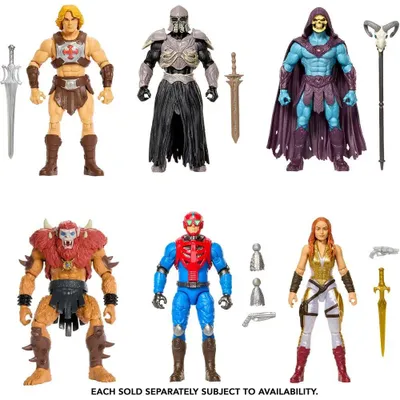 Produktbild von Masters of the Universe 2026 Film-Actionfigur-Spielzeug 14 cm mit Zubehörteil, Helden und Bösewichte, 6 Jahr(e), Mehrfarbig, Kunststoff