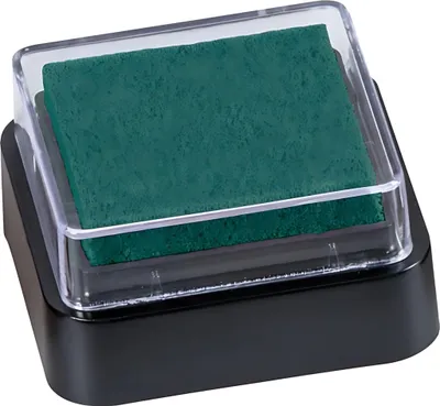Produktbild von HEYDA 204888457 Stempelkissen Mini 3 x 3 cm dunkelgrün