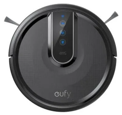 Produktbild von Eufy RoboVac 35C, Schwarz, Rund, 3 Rad/Räder, 0,6 l, 55 dB, 270 mm/sek