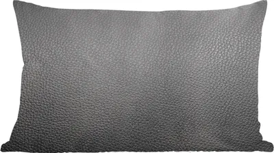Produktbild von MuchoWow® Zierkissen Sofakissen Wohnzimmer Dekokissen 50x30 cm Leder - Lederoptik - Industrie - Wohnzimmerdekoration - Polster mit Photo