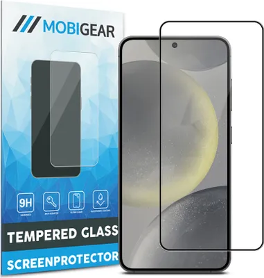 Produktbild von Mobigear Premium Samsung Galaxy S25 Plus Panzerglas Gehärtetes Glas Displayschutz - Hüllenfreundlich
