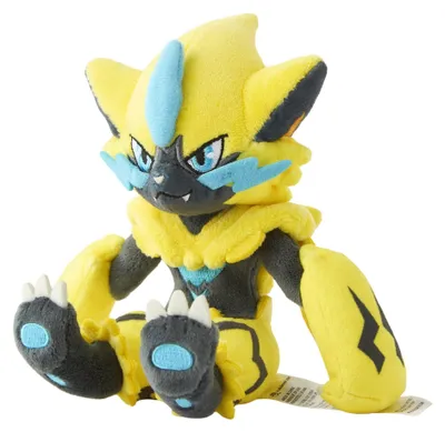 Produktbild von Pokemon Zeraora Kuscheltier - 16 cm Plüschtier