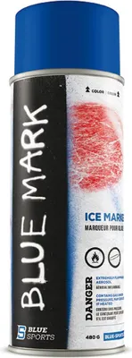 Produktbild von BLUE SPORTS Ice Surface Marker, Farbe:rot, Größe:Stück