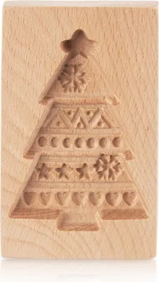 Zdjęcie produktu dla Foremka do ciastek drewniana choinka 13x8 cm