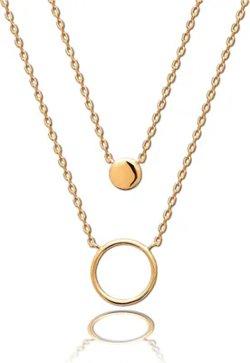 Produktbild von Balia Halsketten 40cm vergoldet Gelbgold 750 JBEK101V