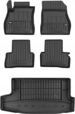 Obrázok produktu pre SET 3D gumové rohože Rohož do batožinového priestoru Nissan Juke 1 2014-2019 g
