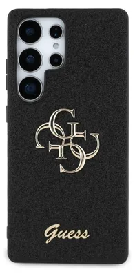 Zdjęcie produktu dla Etui Guess Fixed Glitter Big 4G Metal Logo do Samsung Galaxy S25 Ultra czarny